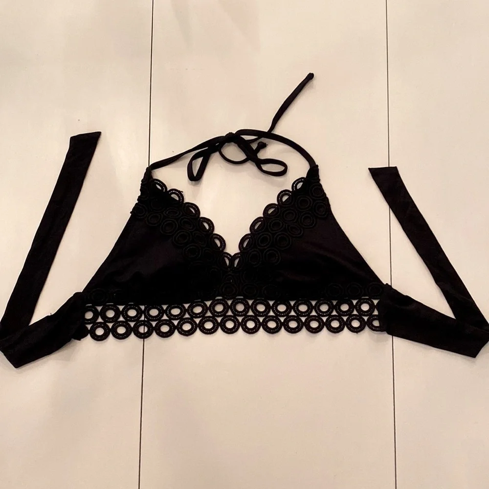 BECCA Bikini 2 pcs (by Rebecca Virtue) ‘Siren Shimmer’ Halter Top and Bottom